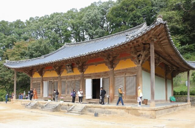 榮州浮石寺無量壽殿，韓國最古老的木造建築之一、UNESCO世界遺產