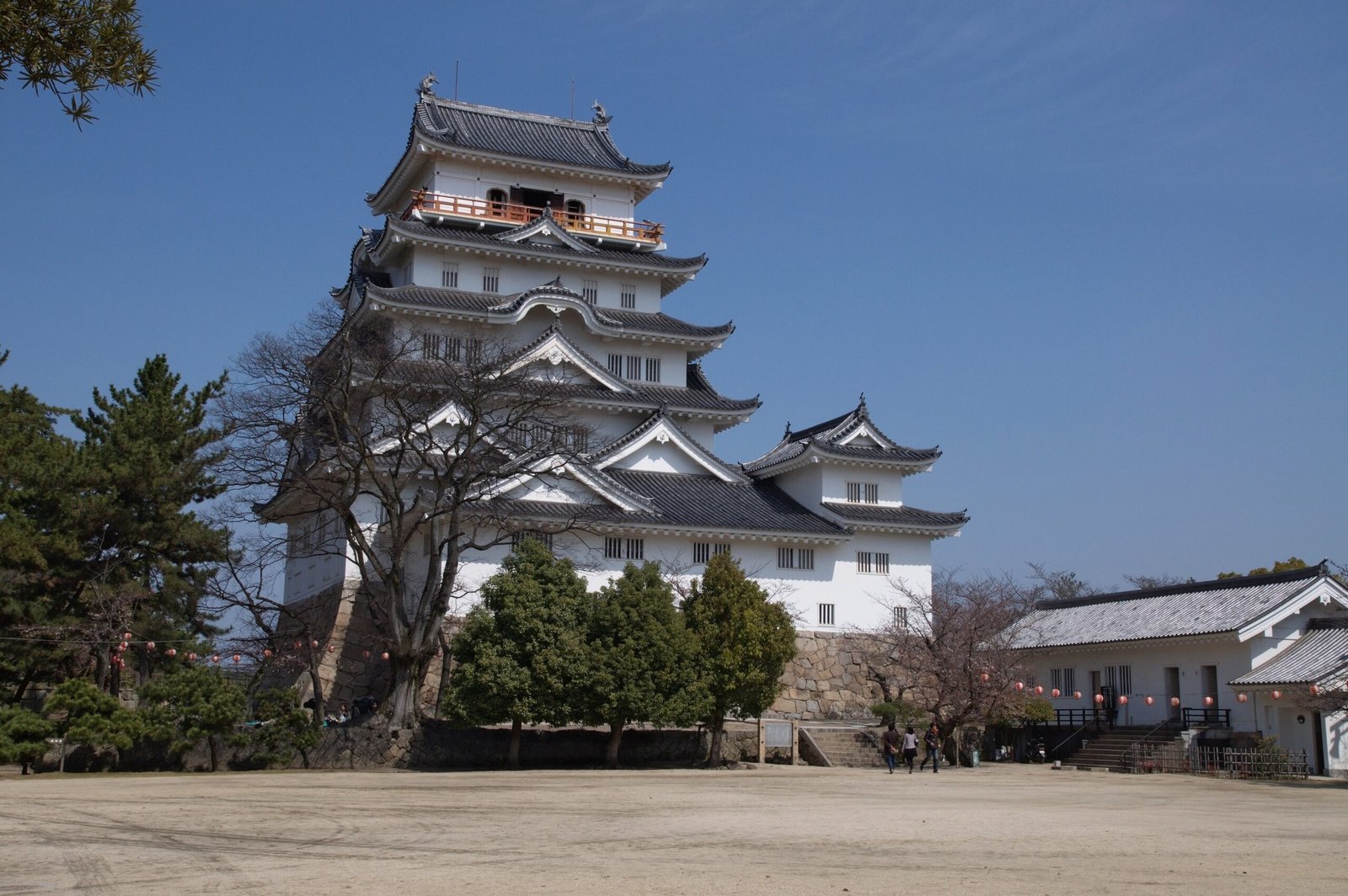 福山城の天守と櫓