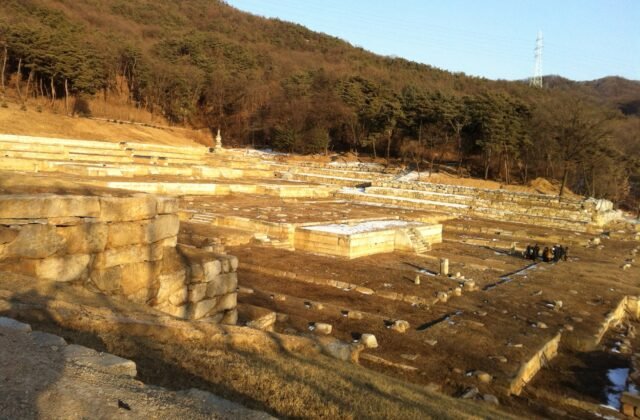 韓國京畿道楊州檜巖寺址大型石造遺構
