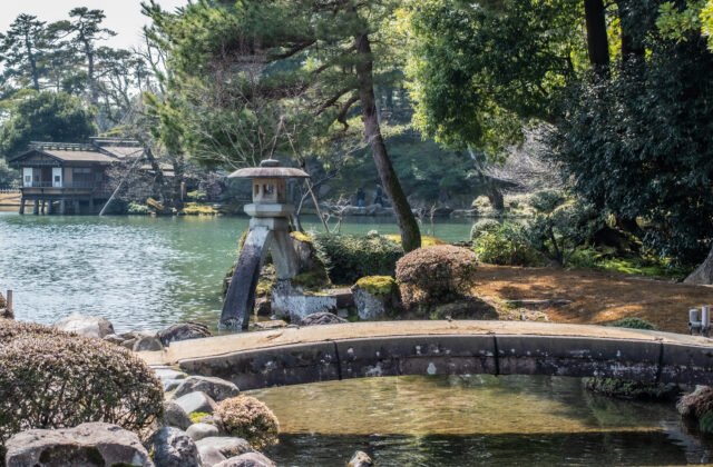 兼六園 ことじ灯籠