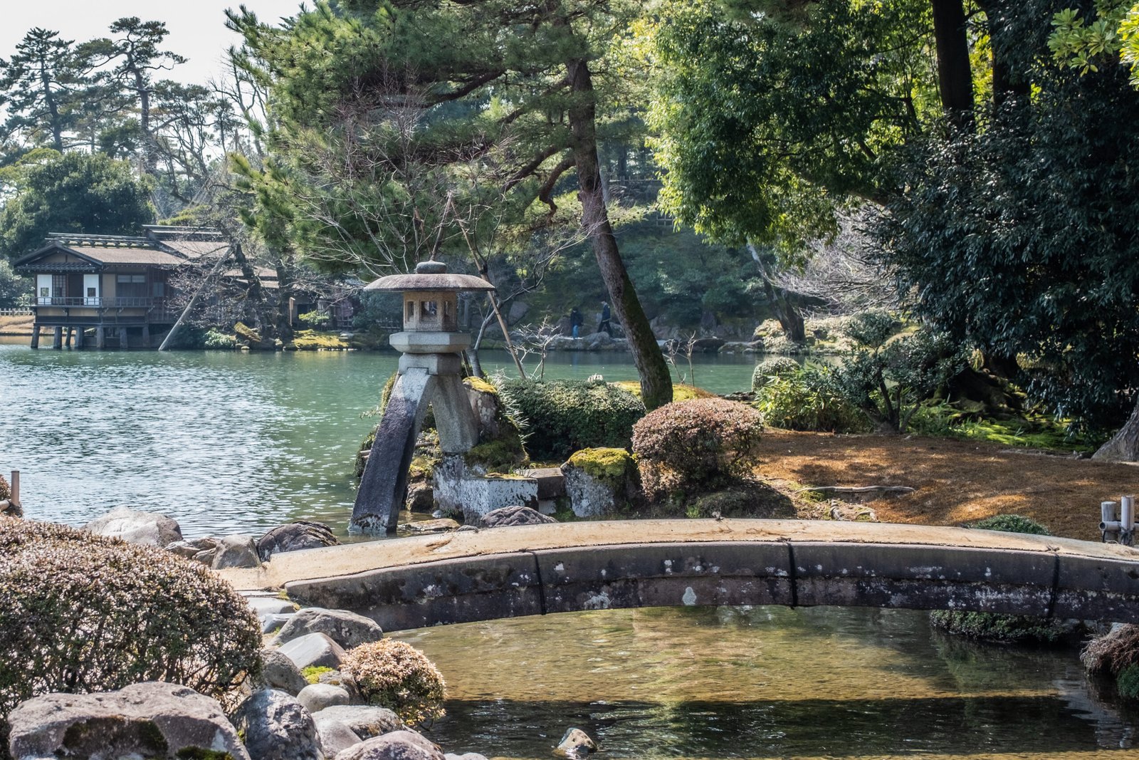 兼六園 ことじ灯籠