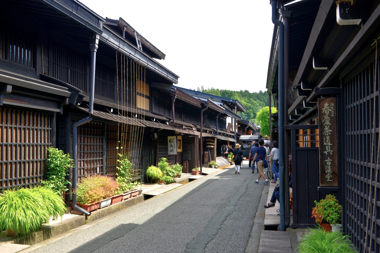 飛騨高山 上三之町 古い町並み