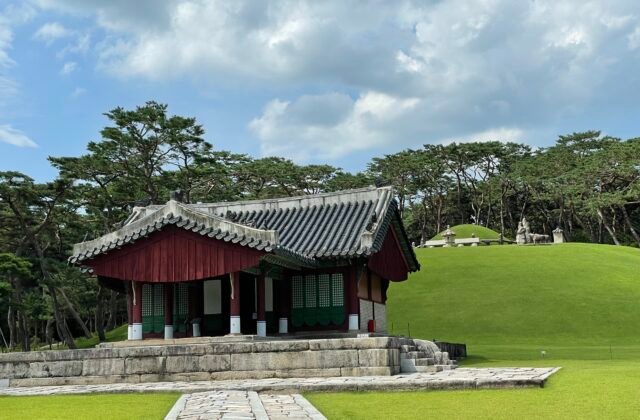 韓國京畿驪州英陵世宗大王陵丁字閣