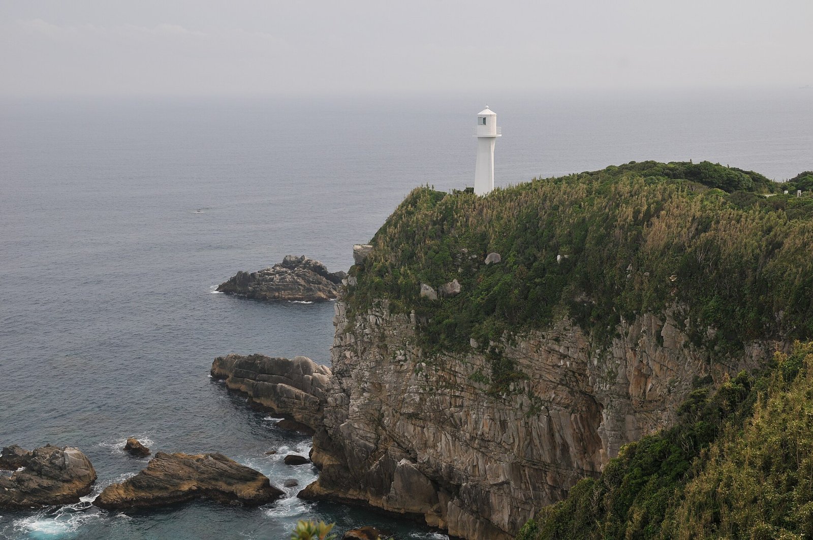 足摺岬斷崖海岸線與太平洋景色
