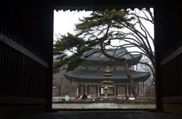 扶餘無量寺極樂殿與五層石塔