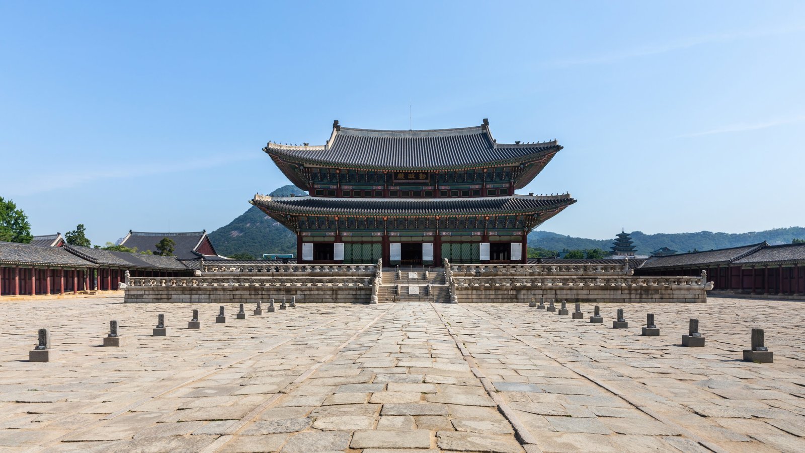 首爾景福宮勤政殿正面